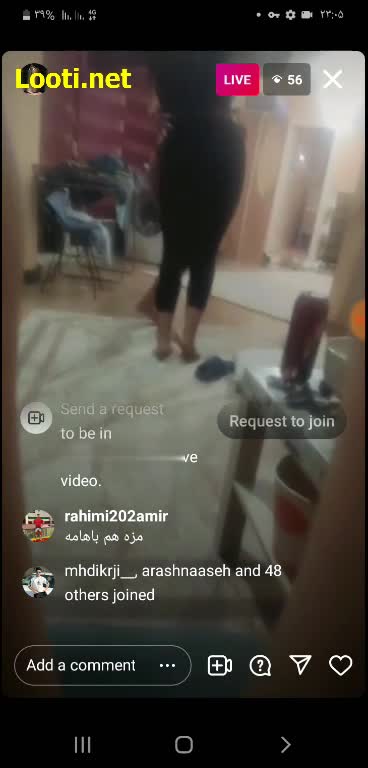 لایو لختی دورهمی دخترای ایرانی.mp4